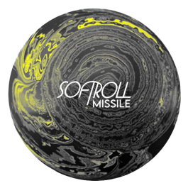 SOFTROLL MISSILE NOIR/JAUNE