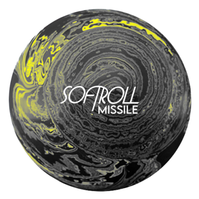 SOFTROLL MISSILE BLACK/YELLOW