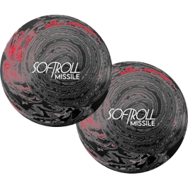 SOFTROLL MISSILE BLACK/RED