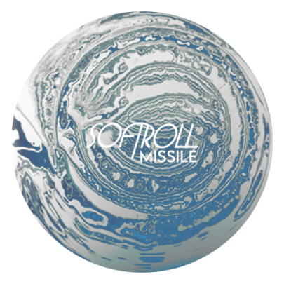 SOFTROLL MISSILE BLANC/BLEU