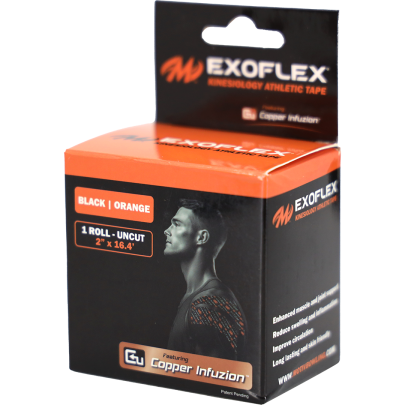 MOTIV EXOFLEX TAPE ROULEAUX NOIR/ORANGE