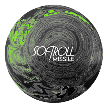 SOFTROLL MISSILE BLACK/GREEN