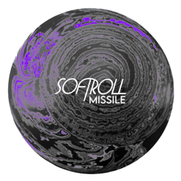 SOFTROLL MISSILE NOIR/MAUVE