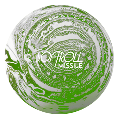 SOFTROLL MISSILE WHITE/GREEN