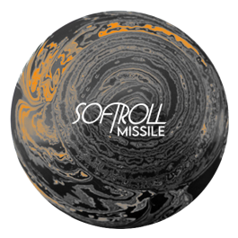 SOFTROLL MISSILE NOIR/ORANGE