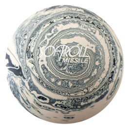 SOFTROLL MISSILE BLANC/NOIR