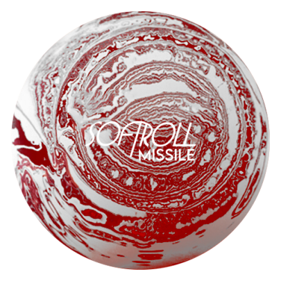 SOFTROLL MISSILE WHITE/RED